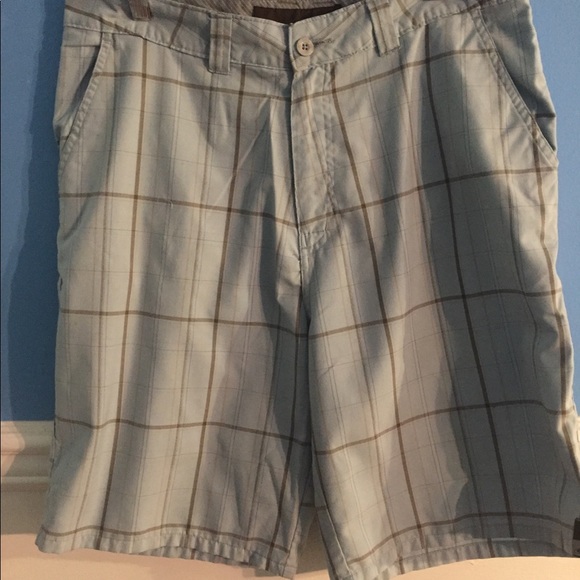 O'Neill Other - Men's O'NEILL light blue and  Gray Plaid Shorts 34